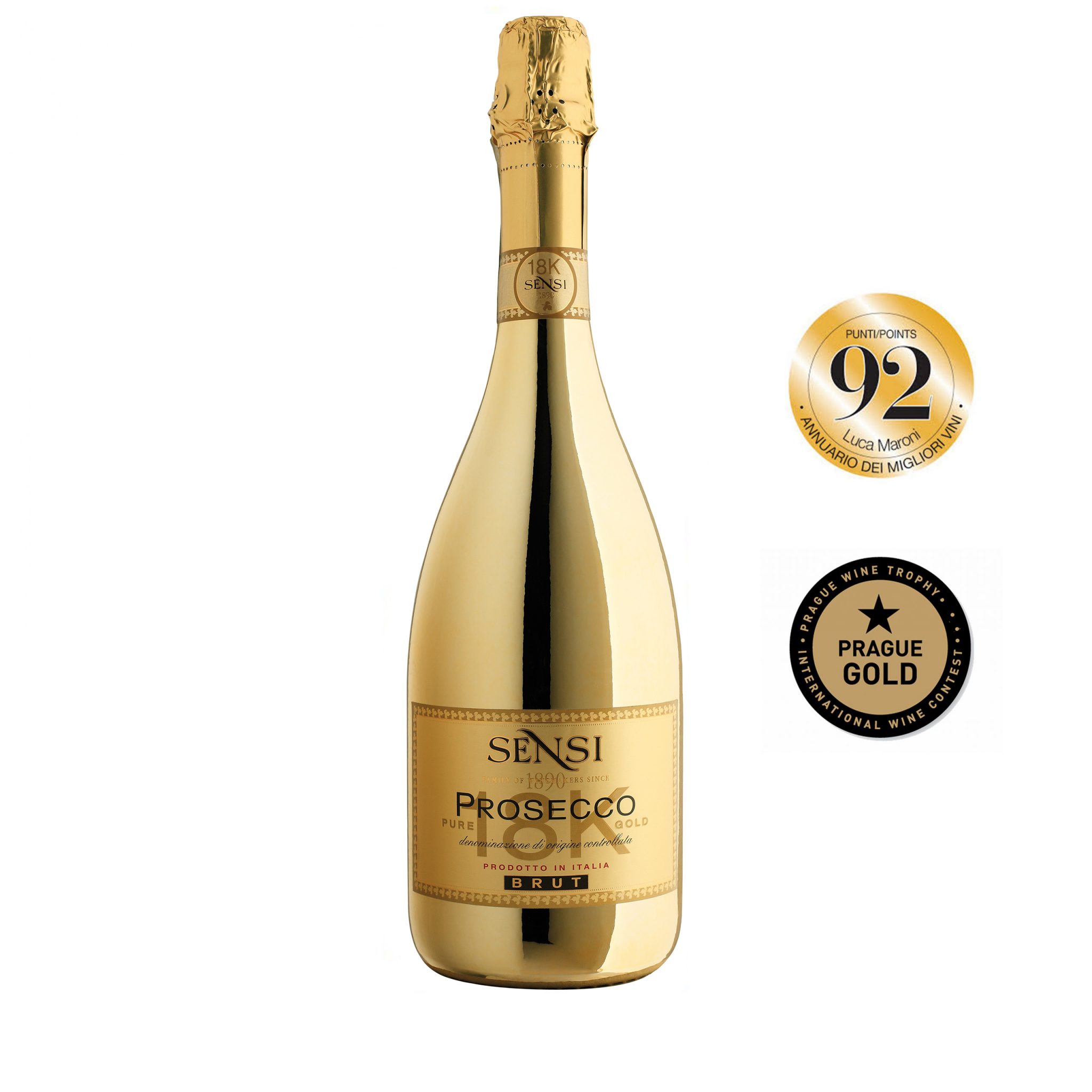 Prosecco Gold 18K Sensi DOC - Sapori D&amp;#39;Italia